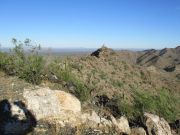 White Benchmark Skyline, Arizona