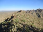 White Benchmark Skyline, Arizona